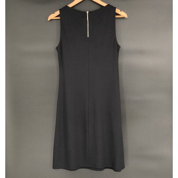 Tommy Bahama Darcy Sheath Dress XS Black Modal Blend Little Black Dress - Picture 2 of 7